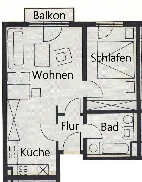 ** 2-Zimmer-Whg. mit Balkon, offener Küche und Wannenbad ** - Photo 2