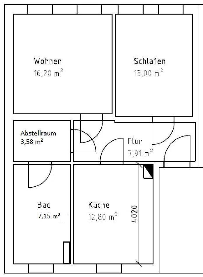 ** 2-Zimmer-Whg. mit Tageslichtbad, Wanne und Dusche in ruhiger Wohnlage ** - Photo 2